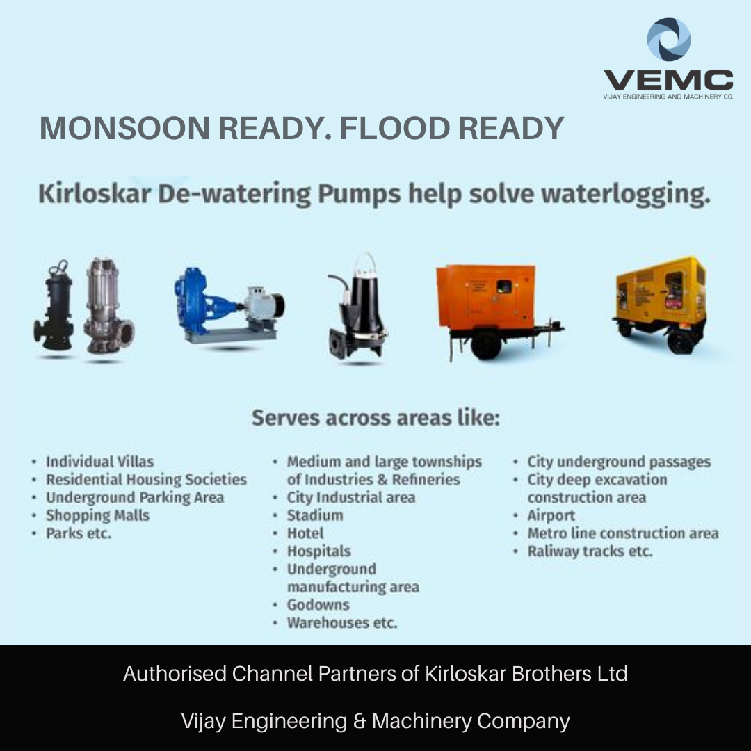 The Dewatering Pumps That Are to Keep Your Monsoon Problems