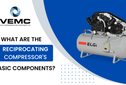 BASIC COMPONENTS OF RECIPROCATING AIR COMPRESSOR