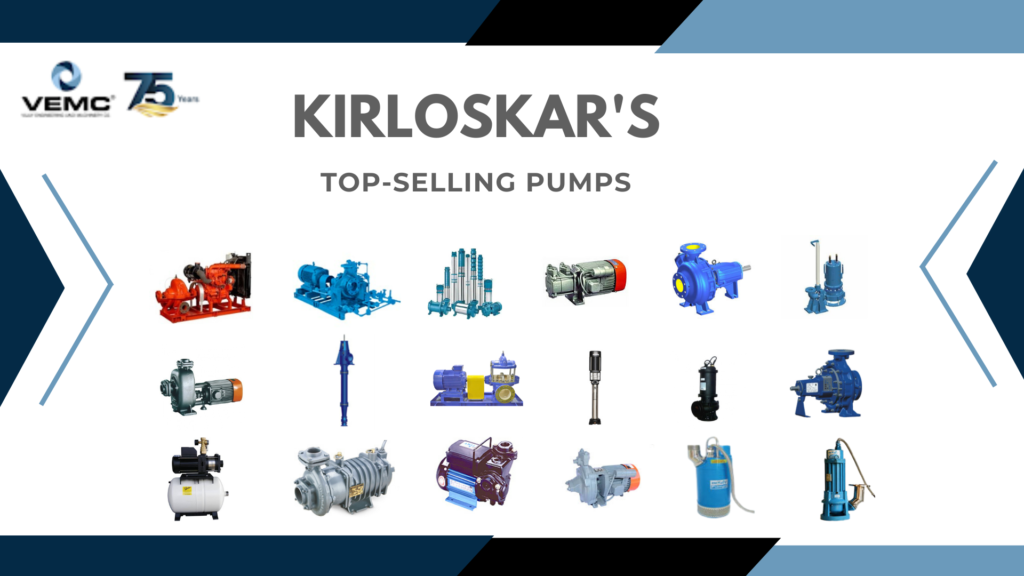 Kirloskar's Top-Selling Pumps 