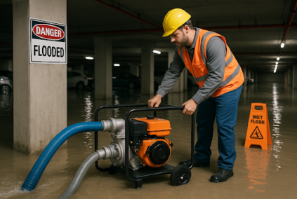 Dewatering Pumpsets in Multilevel Car Parking